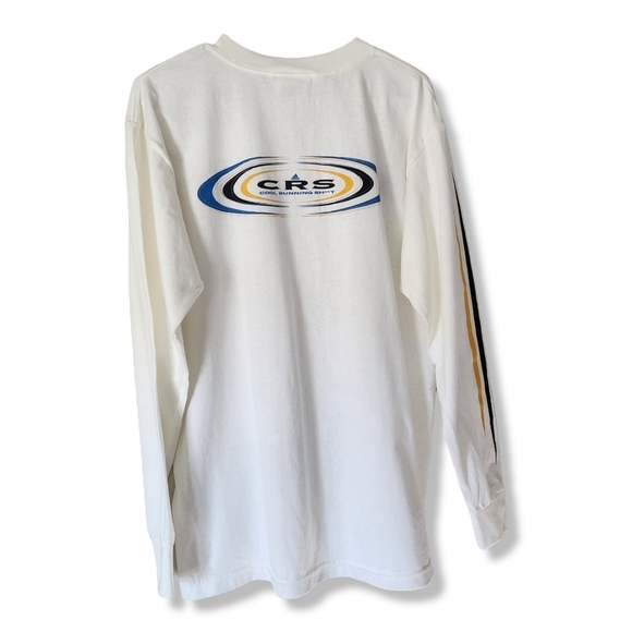 ADIDAS x VINTAGE 1998 Cool Runnings Sh*t Long sleeve graphic tee NEW size M - Picture 1 of 15